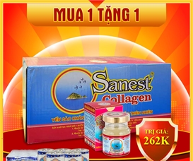 Thùng nước yến sào collagen Sanest Khánh Hòa