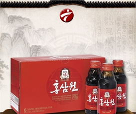 Nước tăng lực hồng sâm Chính Phủ cao cấp KGC (Cheong Kwan Jang ) loại hộp 10 chai NS646