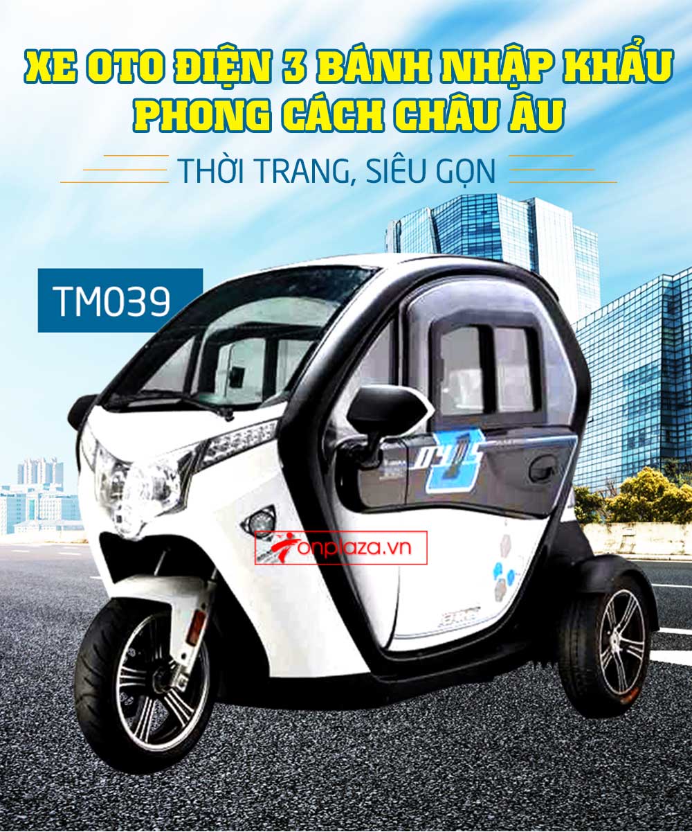 Xe ô tô 3 bánh nhập khẩu chất lượng cao TM039