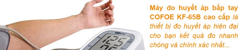 Máy đo huyết áp bắp tay COFOE KF-65B TM002