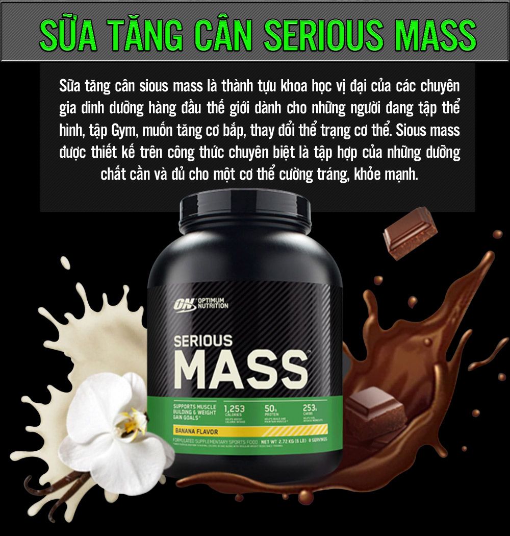 Sữa tăng cân Serious mass
