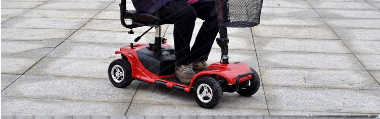 Xe scooter 4 bánh cao cấp cho người già TM029